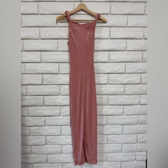 NWT Johansen The Long Poppy Dress in Pink Off Shoulder Bodycon Maxi Small -  divino.acegroup.co.in